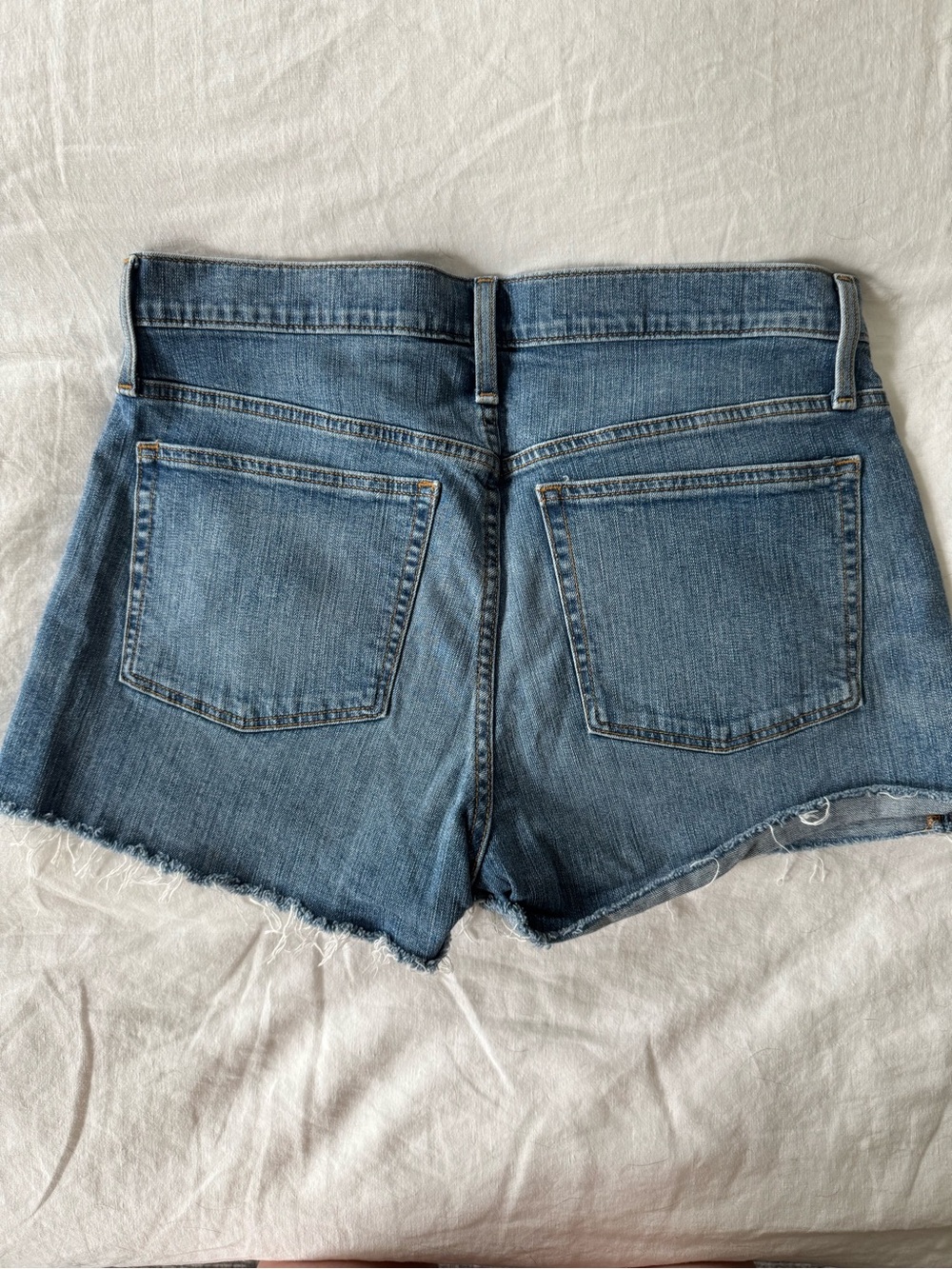 J.Crew Mid Rise Cut-Off Jean Shorts - Picture 3 of 4